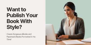 woman working at a laptop self-publishing-tools-vellum-book-formatting